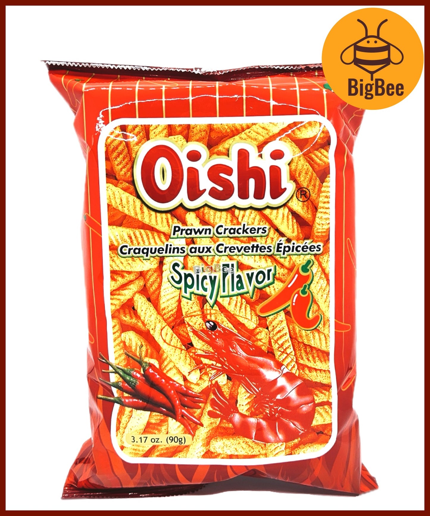 Oishi Pillows Chocolate Filled Crackers, Prawn Crackers, Panchos Nacho Cheese/Taco/BBQ, Oheya! Multi Grain, Potato Fries