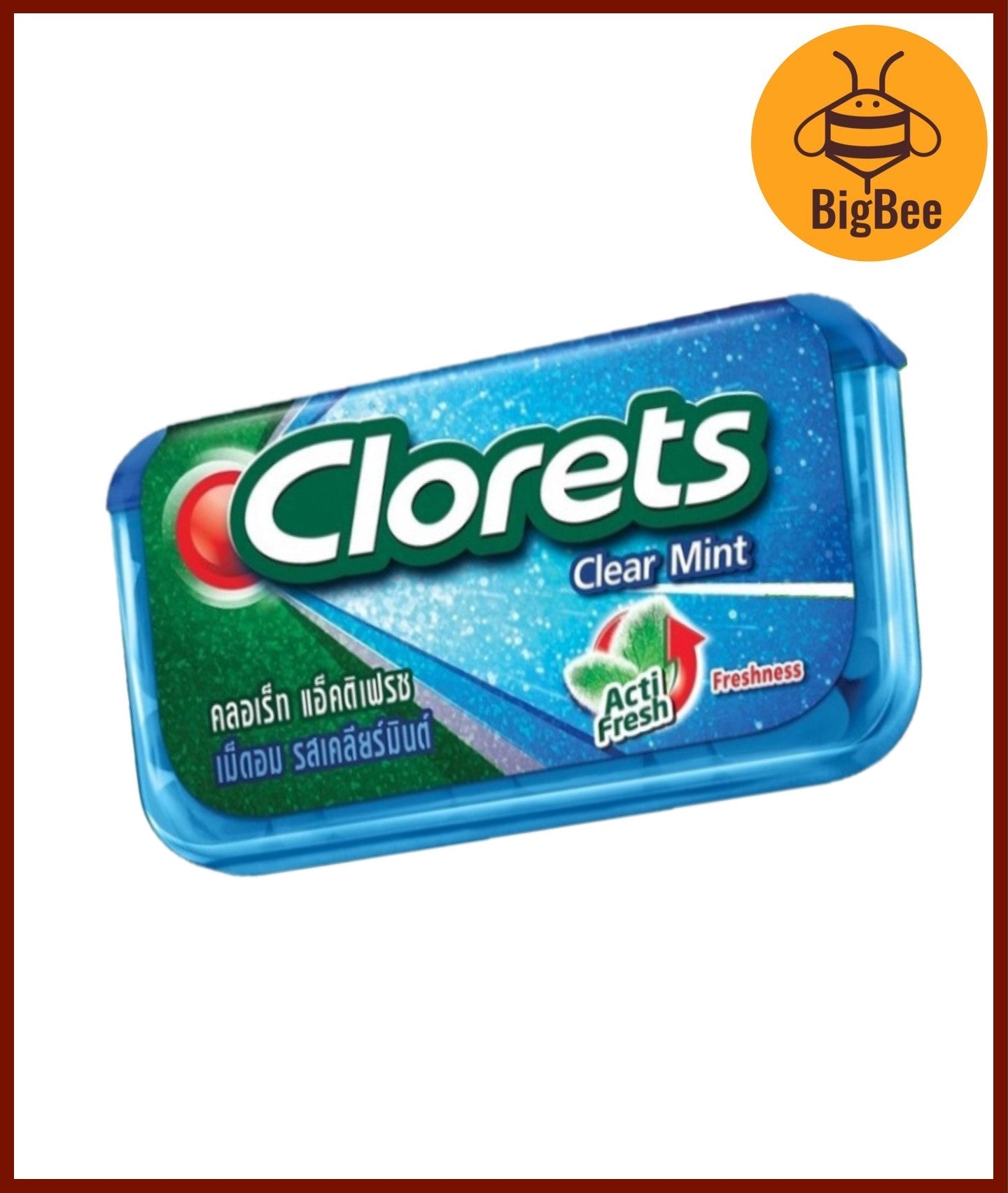 Clorets Mini Mints - 14g Original Mint / Clear Mint Clorets Original Mints Tablets Clorets Clear Mint Tablets