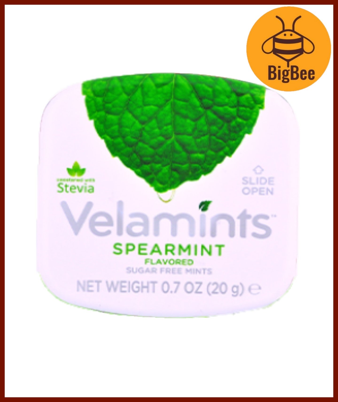 Velamints - 20g Expressions Black Currant / Mango / Velamints Fresh & Pure Peppermint / Spearmint Mints Stevia