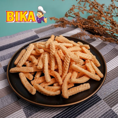 Bika Crackers - 60g/pack Chicken Snacks / Chicken Crackers / Vegetable / Honey Crab / Seafood / Cuttlefish / Honey Prawn