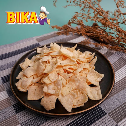 Bika Crackers - 60g/pack Chicken Snacks / Chicken Crackers / Vegetable / Honey Crab / Seafood / Cuttlefish / Honey Prawn