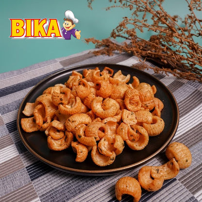 Bika Crackers - 60g/pack Chicken Snacks / Chicken Crackers / Vegetable / Honey Crab / Seafood / Cuttlefish / Honey Prawn