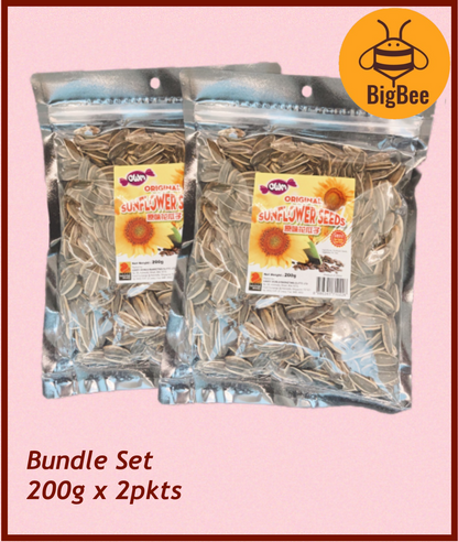 CWM Sunflower Seeds Original / Caramel / Walnut - 200g x 2pkts