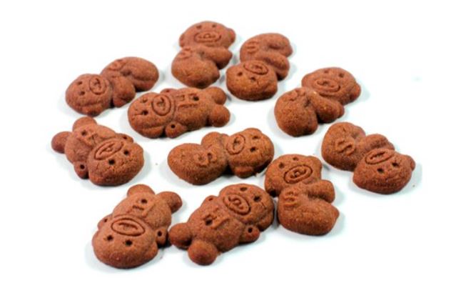 Hup Seng Chocolate Teddy Biscuit - 14g x 10pkts (Halal) Cap Ping Pong Chocolate Teddy Biscuits