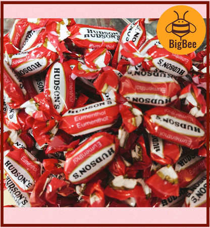 Hudson's Candy Classic / Honey Lemon / Lime / Wild Cherry - 200g x 500g