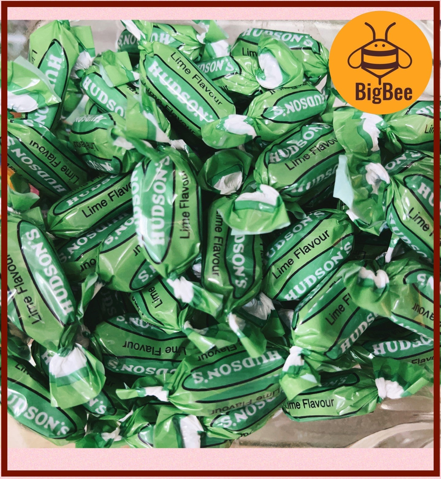 Hudson's Candy Classic / Honey Lemon / Lime / Wild Cherry - 200g x 500g