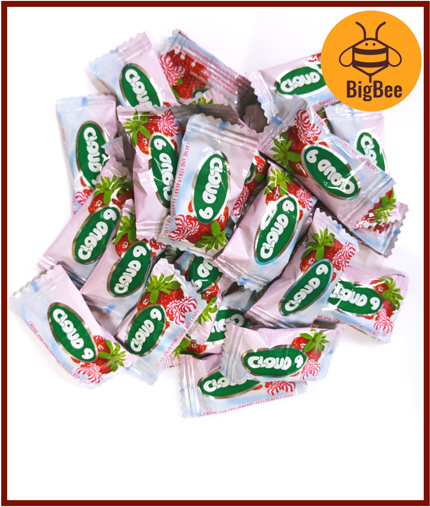 Cloud 9 Candy  - 200g/500g Blueberry / Strawberry / Lemon Iced Tea / Chocolate Chews / Butter Caramel / Milk / Dynamite