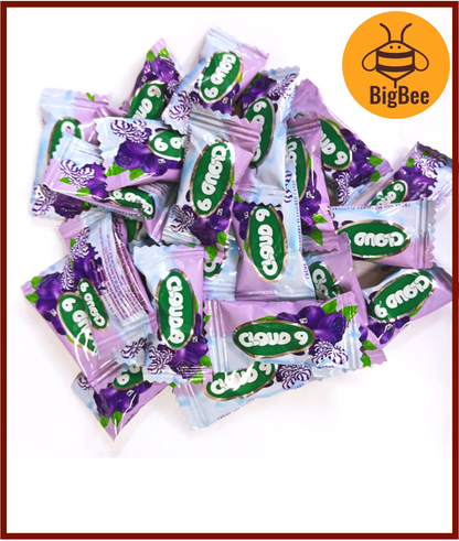 Cloud 9 Candy  - 200g/500g Blueberry / Strawberry / Lemon Iced Tea / Chocolate Chews / Butter Caramel / Milk / Dynamite