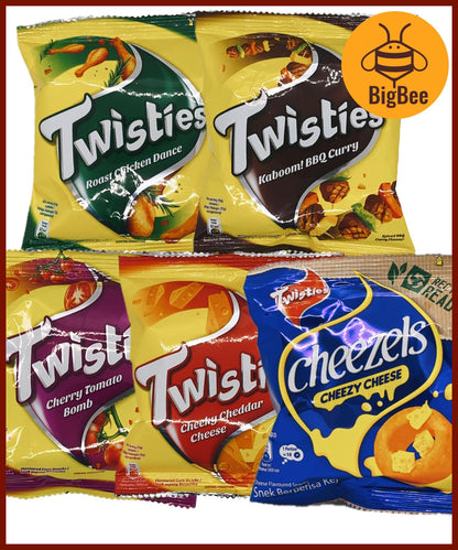 [Bundle 10pkts] Super Ring Cheese Balls Chicken Ring Mi-Mi Prawn Mi Mi Garlic Tam Tam Corntoz Rostik Mamee Shoyuemi Bika