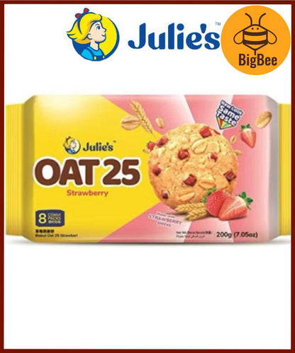 Julie's Sandwich Waffles Crackers Oat 25 Biscuit Series - Butter Crackers / Peanut Butter / Cheese / Lemon / Dark Choco