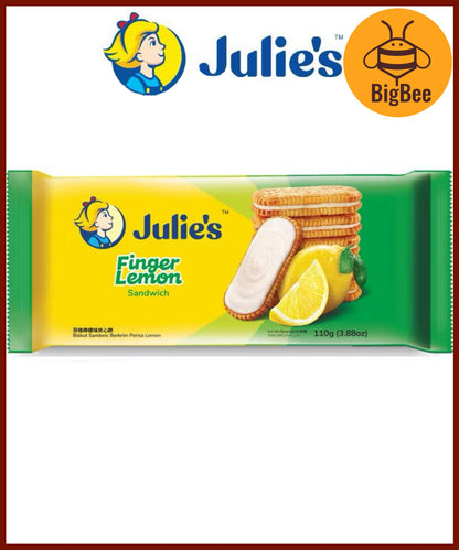 Julie's Sandwich Waffles Crackers Oat 25 Biscuit Series - Butter Crackers / Peanut Butter / Cheese / Lemon / Dark Choco