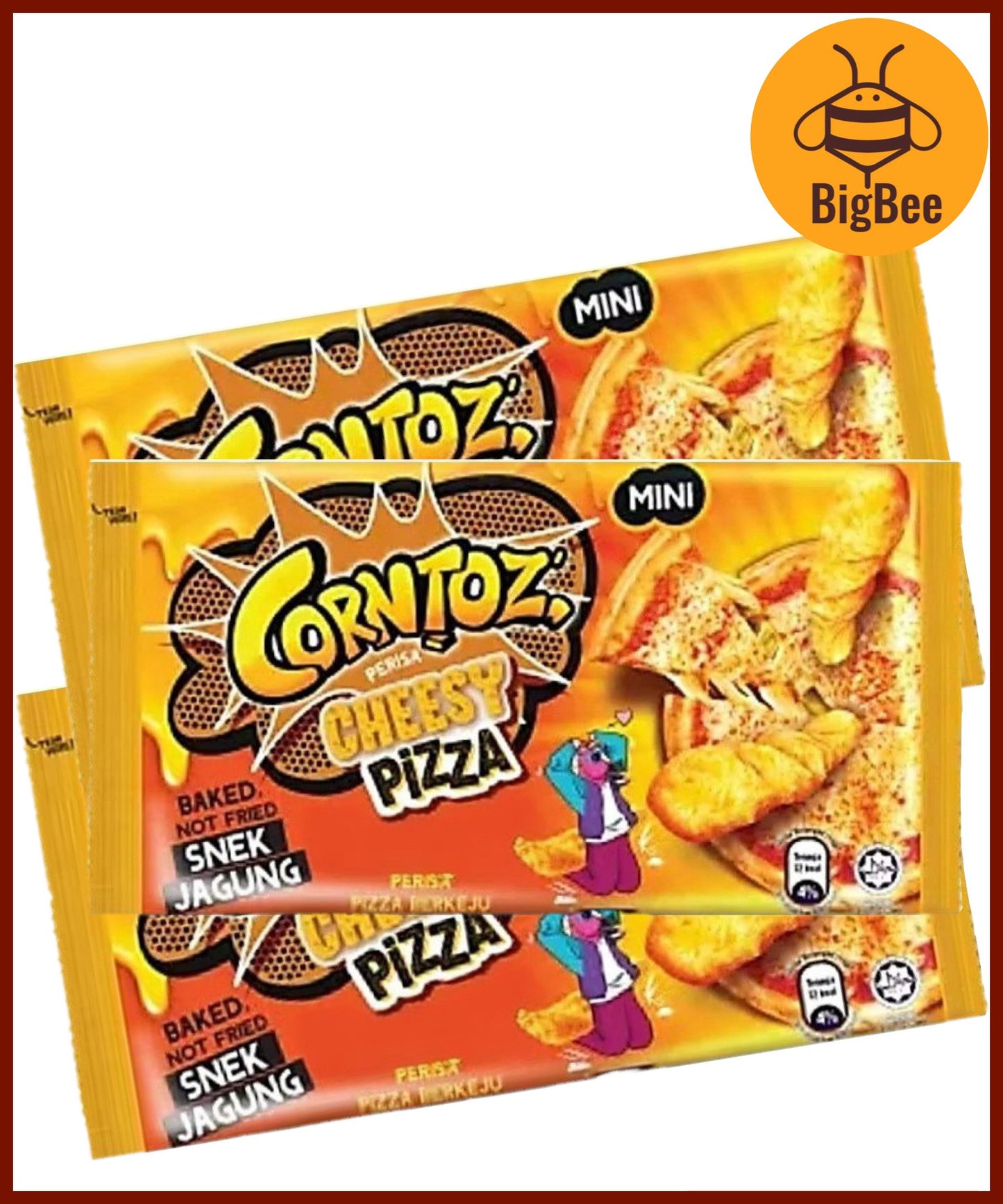 [Bundle 10pkts] Mini Corntoz / Mamee Monster Noodles / Mini Double Decker Chili Cheez Hotz Spicy BBQ Chicken Prawn Chees