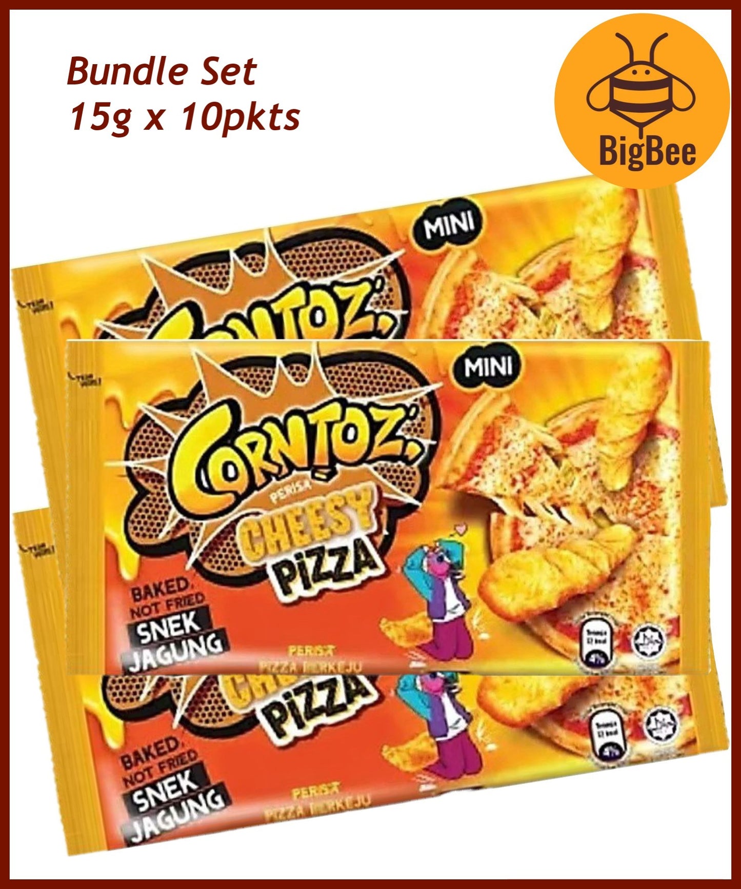 [Bundle 10pkts] Super Ring Cheese Balls Chicken Ring Mi-Mi Prawn Mi Mi Garlic Tam Tam Corntoz Rostik Mamee Shoyuemi Bika