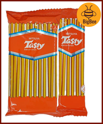 Mitsuya Tasty Biscuit Sticks - 18g/pack  Mitsuya Tasty Biscuit Sticks - 40g/pack