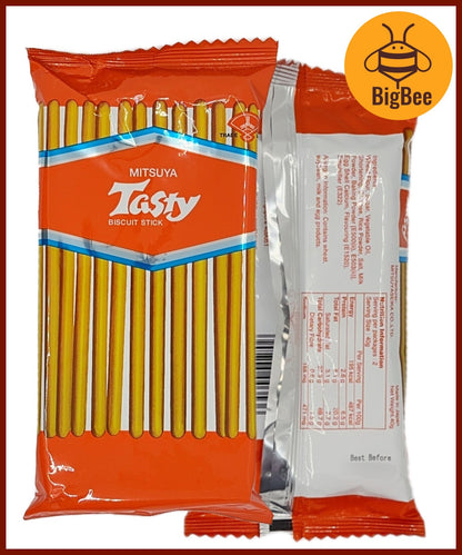 Mitsuya Tasty Biscuit Sticks - 18g/pack  Mitsuya Tasty Biscuit Sticks - 40g/pack