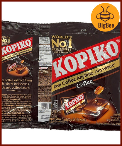 Kopiko Candy - 140g/pkt (Halal) Kopiko Coffee / Kopiko Cappuccino 140g (40's x 3.5g)