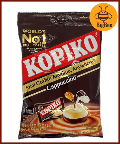 Kopiko Candy - 140g/pkt (Halal) Kopiko Coffee / Kopiko Cappuccino 140g (40's x 3.5g)
