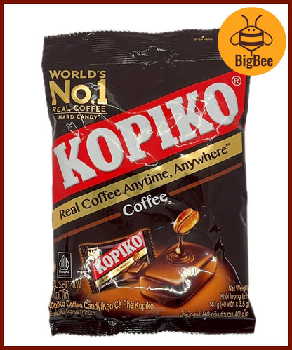 Kopiko Candy - 140g/pkt (Halal) Kopiko Coffee / Kopiko Cappuccino 140g (40's x 3.5g)