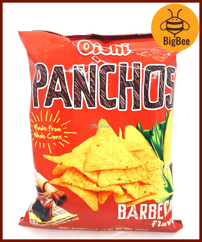 Oishi Pillows Chocolate Filled Crackers, Prawn Crackers, Panchos Nacho Cheese/Taco/BBQ, Oheya! Multi Grain, Potato Fries