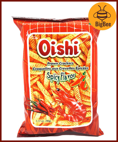 Oishi Pillows Chocolate Filled Crackers, Prawn Crackers, Panchos Nacho Cheese/Taco/BBQ, Oheya! Multi Grain, Potato Fries