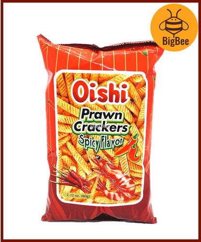 Oishi Pillows Chocolate Filled Crackers, Prawn Crackers, Panchos Nacho Cheese/Taco/BBQ, Oheya! Multi Grain, Potato Fries