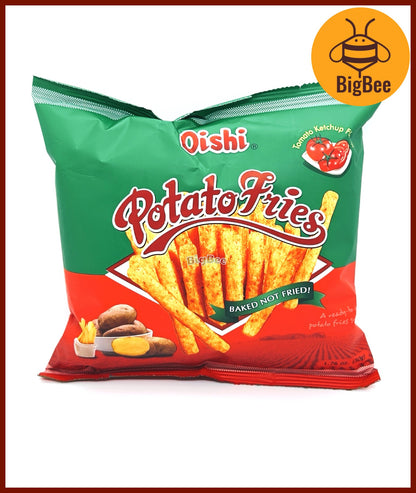 Oishi Pillows Chocolate Filled Crackers, Prawn Crackers, Panchos Nacho Cheese/Taco/BBQ, Oheya! Multi Grain, Potato Fries