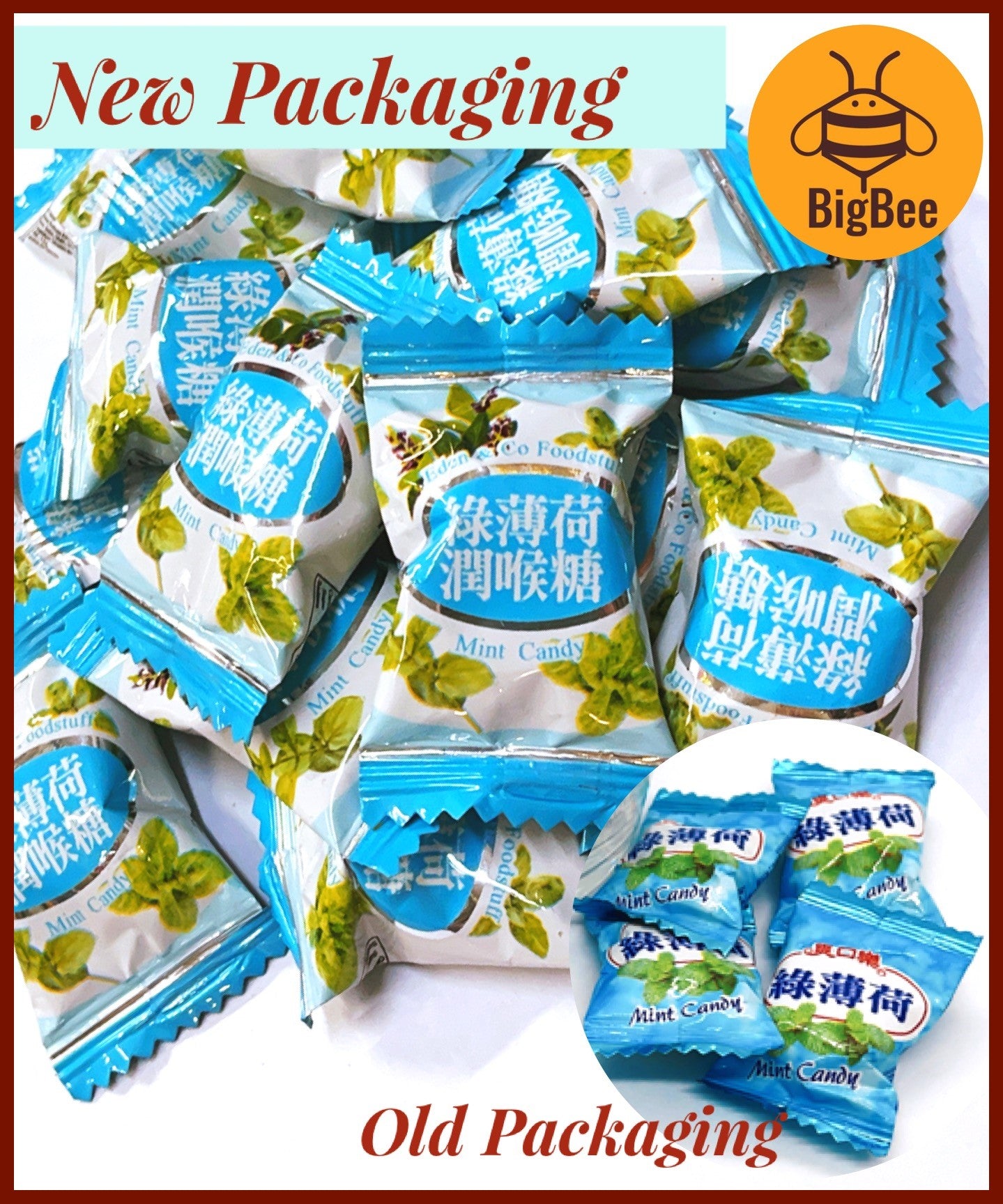 Refreshing Herbal Candy - 200g / 500g Peppermint/Mint/Ume Plum/Kumquat & Lemon/Herbal Tea/Quench Thirst Throat/Propolis