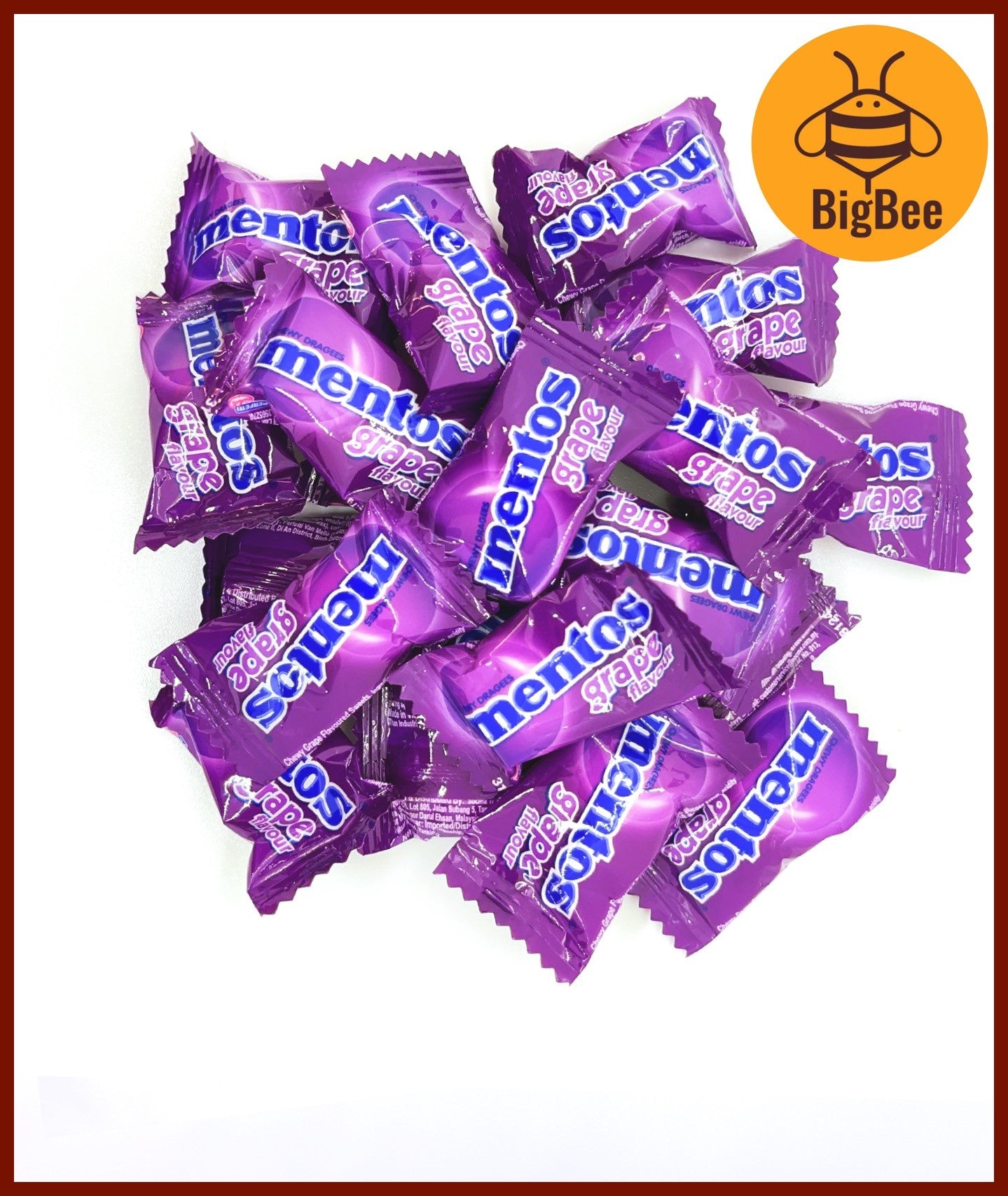 Mentos Chewy Dragees - 200g / 500g Mentos Candy Mint / Menthol Mint / Grape / Fruit / Sour Mix Fruit