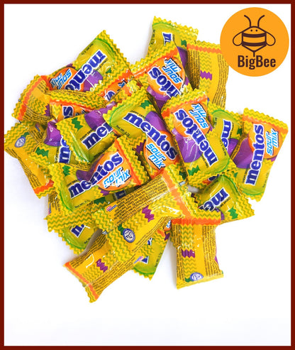 Mentos Chewy Dragees - 200g / 500g Mentos Candy Mint / Menthol Mint / Grape / Fruit / Sour Mix Fruit