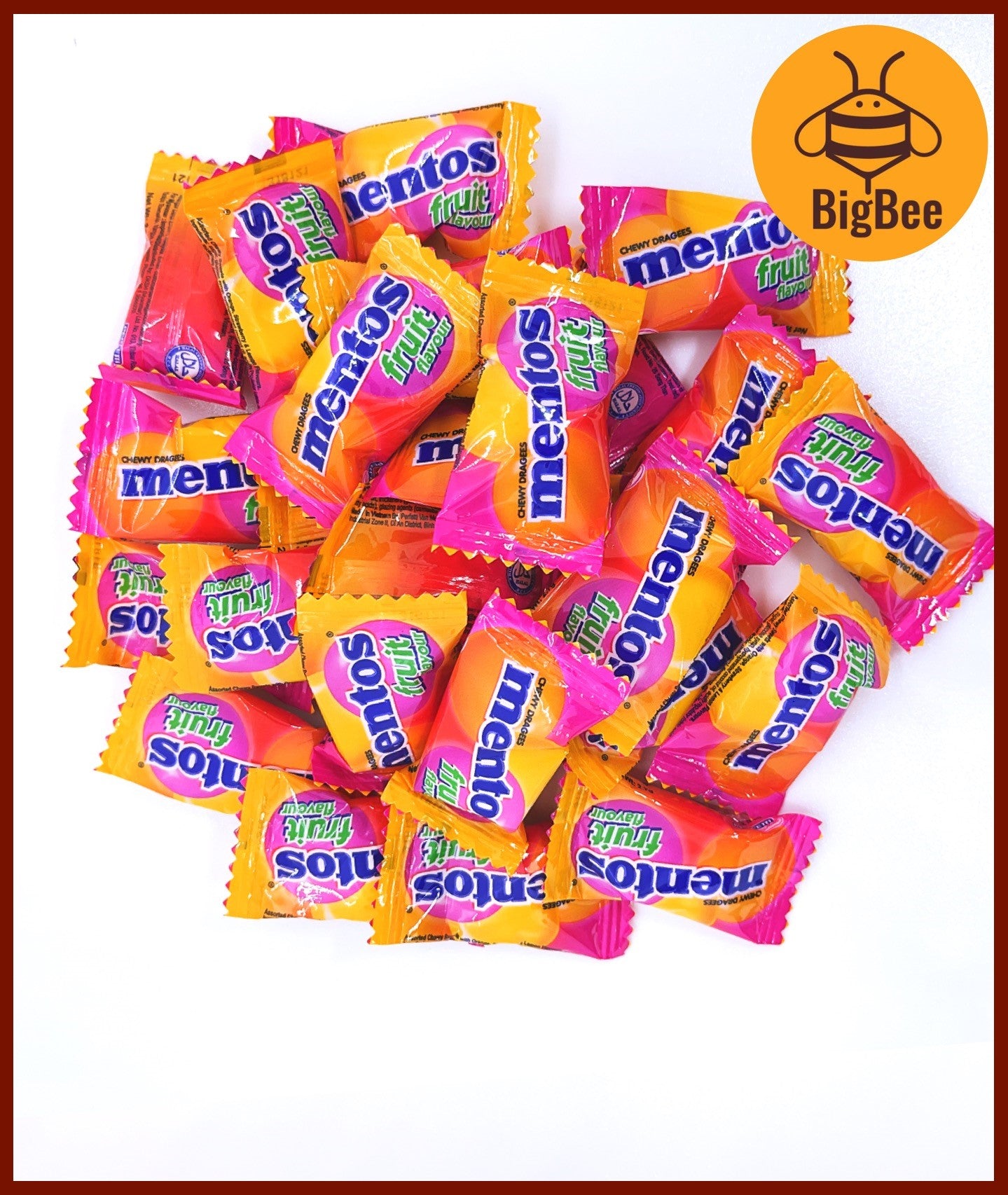 Mentos Chewy Dragees - 200g / 500g Mentos Candy Mint / Menthol Mint / Grape / Fruit / Sour Mix Fruit