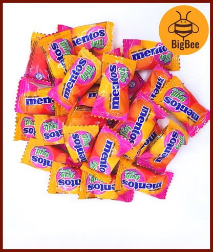 Mentos Chewy Dragees - 200g / 500g Mentos Candy Mint / Menthol Mint / Grape / Fruit / Sour Mix Fruit