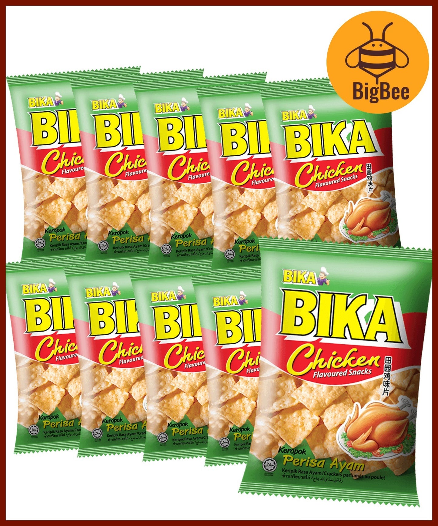 [Bundle 10pkts] Super Ring Cheese Balls Chicken Ring Mi-Mi Prawn Mi Mi Garlic Tam Tam Corntoz Rostik Mamee Shoyuemi Bika
