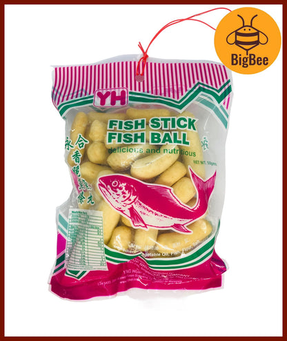YH Fish Keropok Crackers - 50g/pkt Fish Sticks / Fish Balls