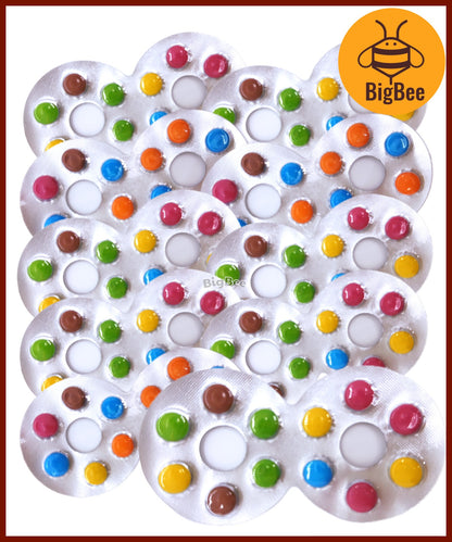 Mommom Chocolate Candy - 7g x 10's EyeGlass / 12g x 6's Bangle Old School Chocolate Snack