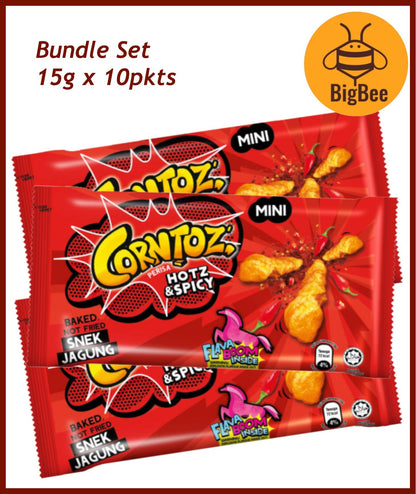 [Bundle 10pkts] Super Ring Cheese Balls Chicken Ring Mi-Mi Prawn Mi Mi Garlic Tam Tam Corntoz Rostik Mamee Shoyuemi Bika