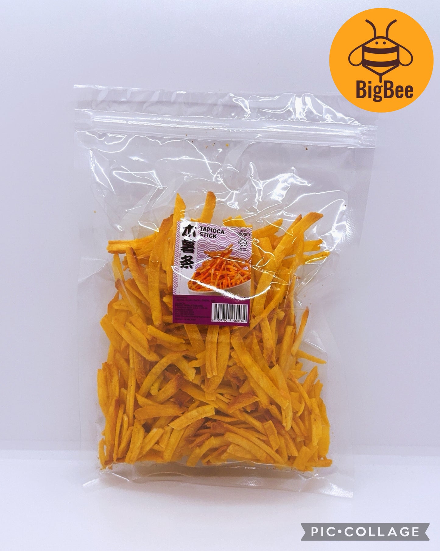 Crackers / Chips - 90g - 180g (Halal) Traditional Snacks Tapioca Stick Belinjo Crackers Potato Wheel Curry Tapioca Chips