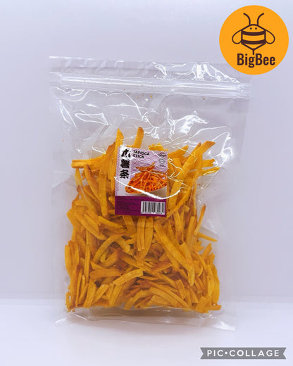 Crackers / Chips - 90g - 180g (Halal) Traditional Snacks Tapioca Stick Belinjo Crackers Potato Wheel Curry Tapioca Chips