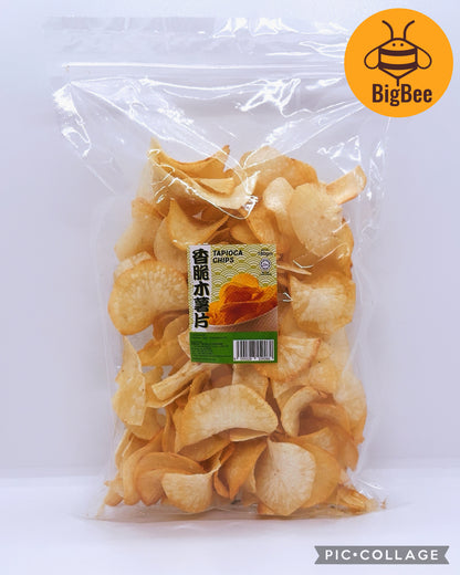 Crackers / Chips - 90g - 180g (Halal) Traditional Snacks Tapioca Stick Belinjo Crackers Potato Wheel Curry Tapioca Chips
