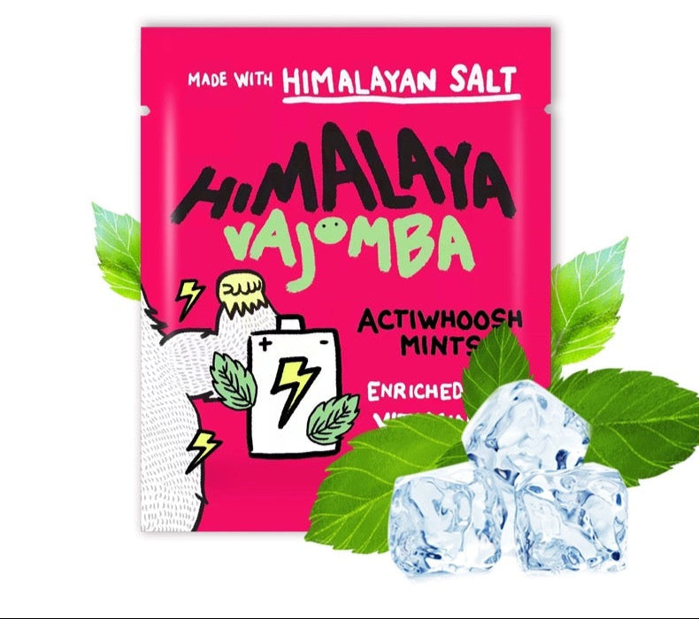 Himalaya Salt Sports Candy - 15g-25g/pkt Lemon/Ginger Lemon/Honey Lime/Peppermint/Honey Lemon/Berry Sakura/Altice Fresh