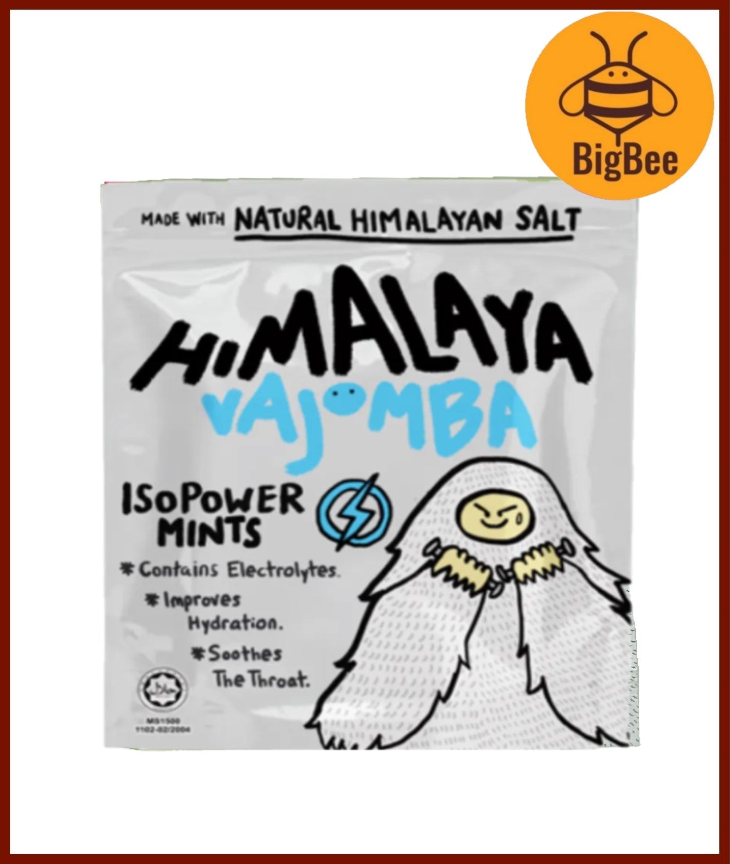 Himalaya Salt Sports Candy - 15g-25g/pkt Lemon/Ginger Lemon/Honey Lime/Peppermint/Honey Lemon/Berry Sakura/Altice Fresh