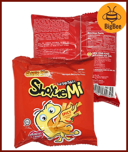Snek Ku Shoyuemi -14g x 10pkts Original / Seaweed / Spicy / Black Pepper