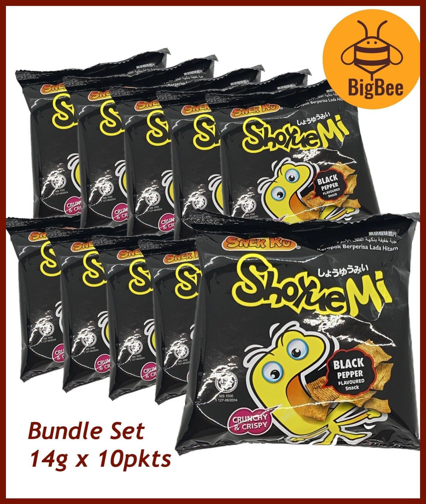 [Bundle 10pkts] Super Ring Cheese Balls Chicken Ring Mi-Mi Prawn Mi Mi Garlic Tam Tam Corntoz Rostik Mamee Shoyuemi Bika
