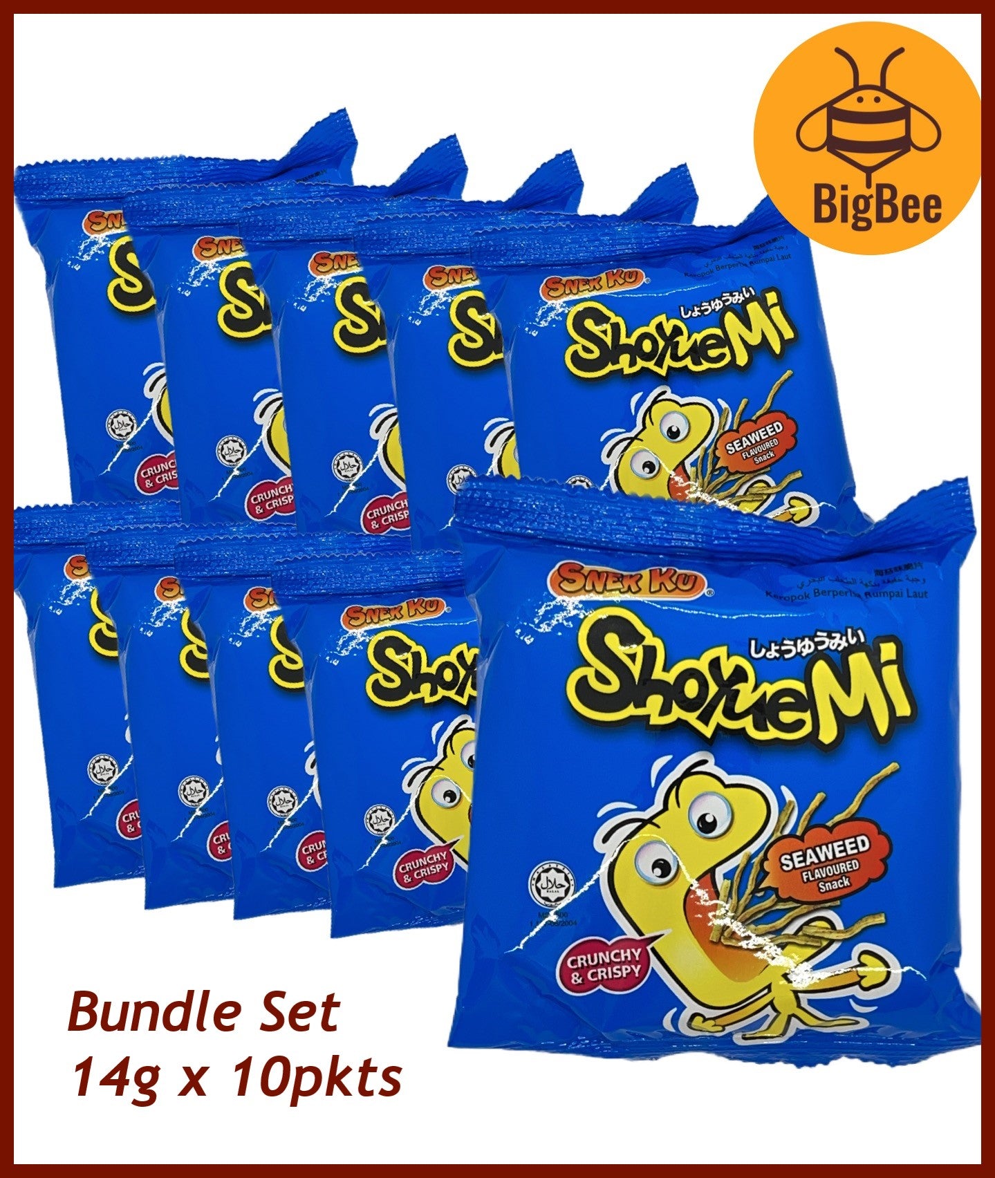 [Bundle 10pkts] Super Ring Cheese Balls Chicken Ring Mi-Mi Prawn Mi Mi Garlic Tam Tam Corntoz Rostik Mamee Shoyuemi Bika