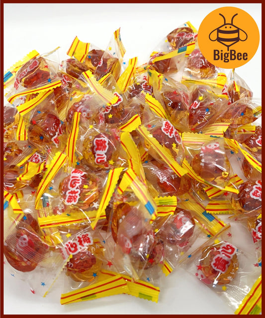Sour Plum Candy - 200g/pack (Repacked) 黄心梅糖 Gula Asam Masim Shian Taur Plum