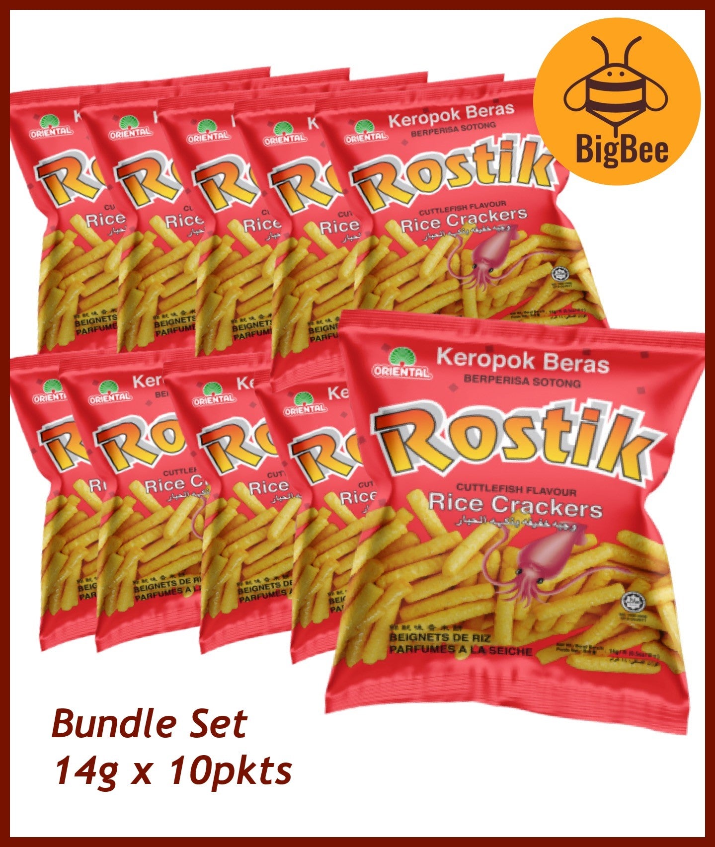 [Bundle 10pkts] Super Ring Cheese Balls Chicken Ring Mi-Mi Prawn Mi Mi Garlic Tam Tam Corntoz Rostik Mamee Shoyuemi Bika