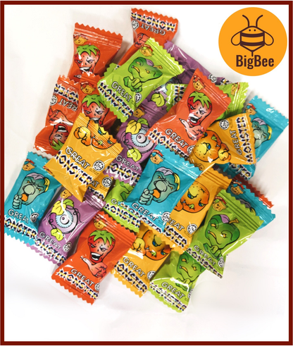 Beardy - 200g / 500g per pack Great Monster Candy Monster Mixed Fruits / Mix Fruit / Cola Candy