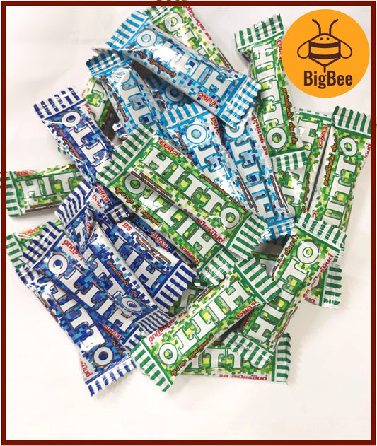 Hitto Mint Candy - 200g /500g Hitto Mint Chewy Candy Mix of 3 Flavours Eucalyptus, Peppermint, Spearmint