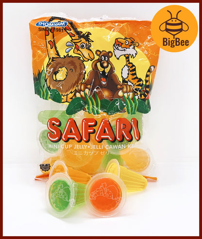 Thomyam Safari Mini Cup Jelly - 265g x 2pkts (Halal) Jelli Cawan Kecil