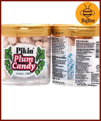 Pikin Candy-50g Pikin Plum Candy / Blueberry Candy / Assam Candy / Plum Tablet / Blueberry Tablet / Asam Tamarind Candy