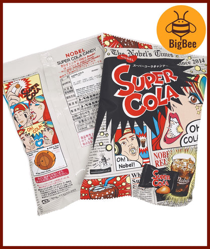Nobel Candy - 88gram/pack - Super Cola / Super Lemon / Super Soda Nobel Super Sour Candy